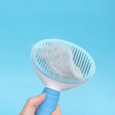 HappyPet Escova Desembaraçadora para Cães e Gatos – Pente de Aço Inoxidável para Pelos Longos | Acessório de Higiene e Cuidados Pet