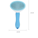 HappyPet Escova Desembaraçadora para Cães e Gatos – Pente de Aço Inoxidável para Pelos Longos | Acessório de Higiene e Cuidados Pet