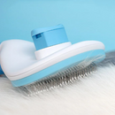 HappyPet Escova Desembaraçadora para Cães e Gatos – Pente de Aço Inoxidável para Pelos Longos | Acessório de Higiene e Cuidados Pet