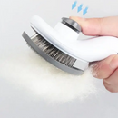 HappyPet Escova Desembaraçadora para Cães e Gatos – Pente de Aço Inoxidável para Pelos Longos | Acessório de Higiene e Cuidados Pet