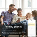 Moes WiFi + RF Smart Ceiling Fan & Light Switch – Controle por App, Voz e RF Remote