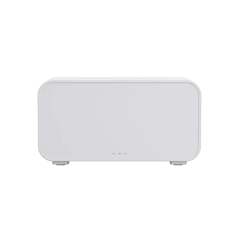 Mini Difusor de Aromas & Umidificador – Chama de LED + Névoa Ultrassônica