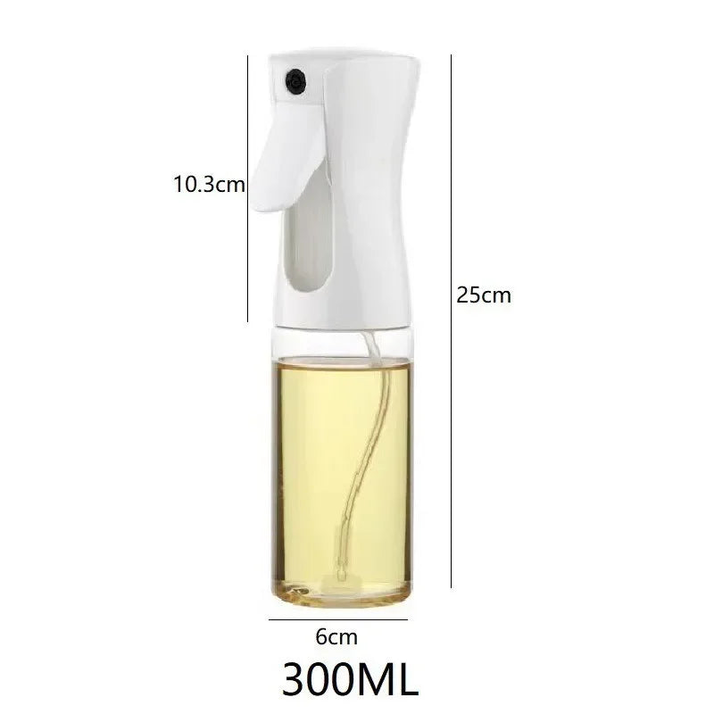 Borrifador de Óleo Reutilizável – Spray para Azeite, Vinagre e Molhos
