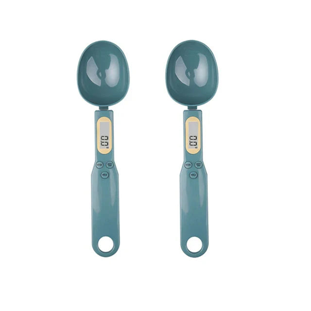 Mini Colher Balança Digital – LCD, Alta Precisão 0,1–500g para Café, Farinha, Leite e Confeitaria