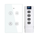 Moes WiFi + RF Smart Ceiling Fan & Light Switch – Controle por App, Voz e RF Remote
