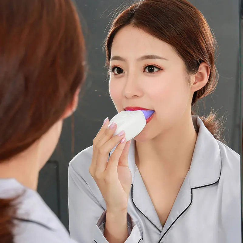 Escova de Dentes Elétrica U-Type 360° – Silicone, Sônica, USB Recarregável, À Prova d’Água