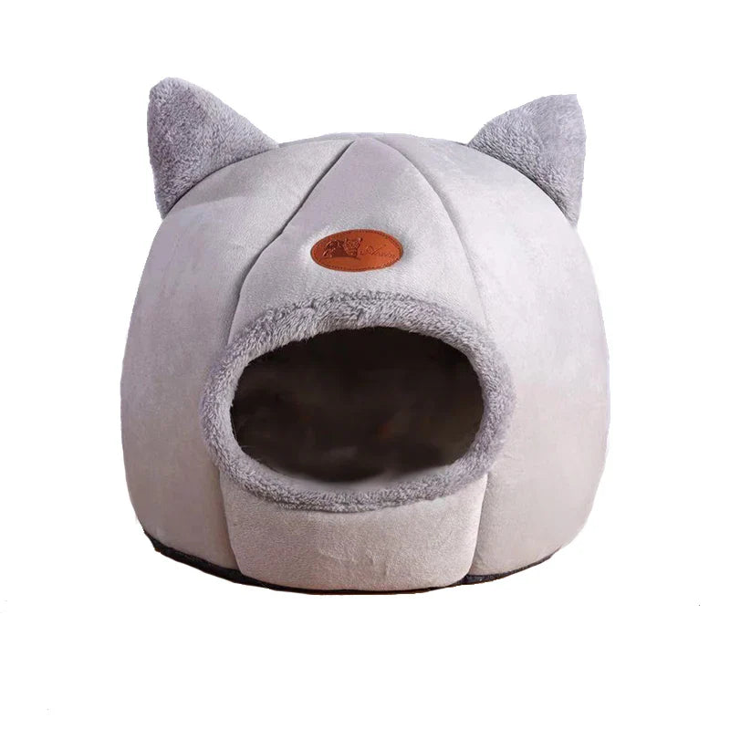 Cama Toca de Inverno para Gatos – Conforto e Aconchego para Seu Pet