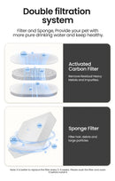 Fonte de Água Automática ROJECO – Hidratação Limpa e Saudável para Seu Pet