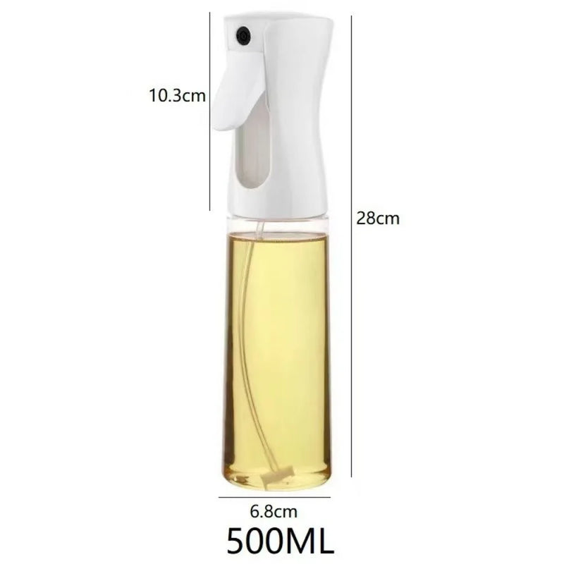 Borrifador de Óleo Reutilizável – Spray para Azeite, Vinagre e Molhos
