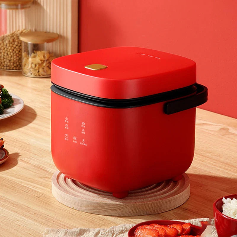 Mini Panela Elétrica de Arroz 1,2L – Cozinha Automática, Antiaderente