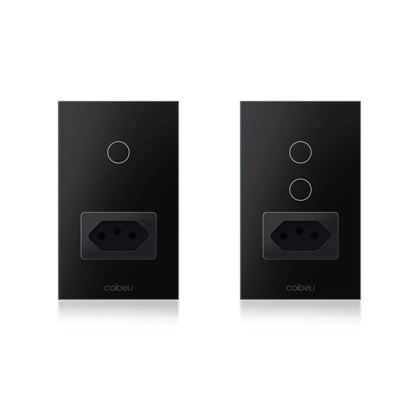 Interruptor Inteligente Wi-Fi Touch com Alexa e Tuya – Controle por Voz e Automação Residencial