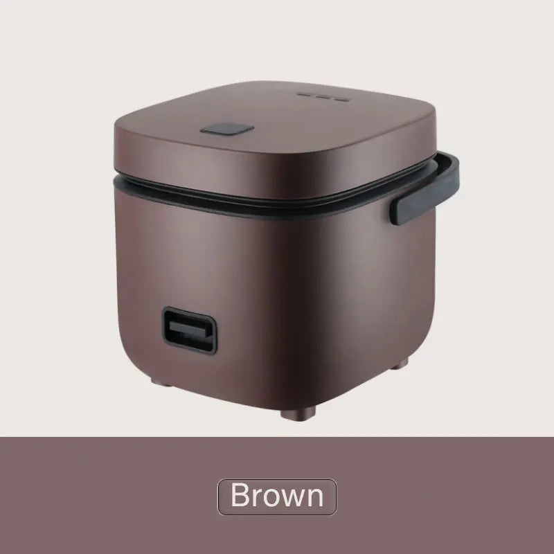 Mini Panela Elétrica de Arroz 1,2L – Cozinha Automática, Antiaderente