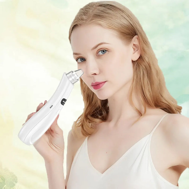 Removedor de Cravos Elétrico 3 Níveis – Limpeza Facial Profunda & Rejuvenescimento