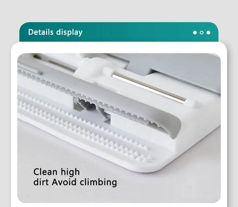 Mopa Eletrostática para Poeira – Clip-On Face Towel Mop