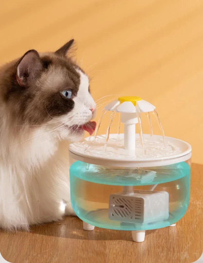 Fonte de Água Automática para Gatos – Hidratação Limpa e Silenciosa