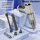 Aspirador Portátil sem Fio – Alta Sucção para Carro e Casa