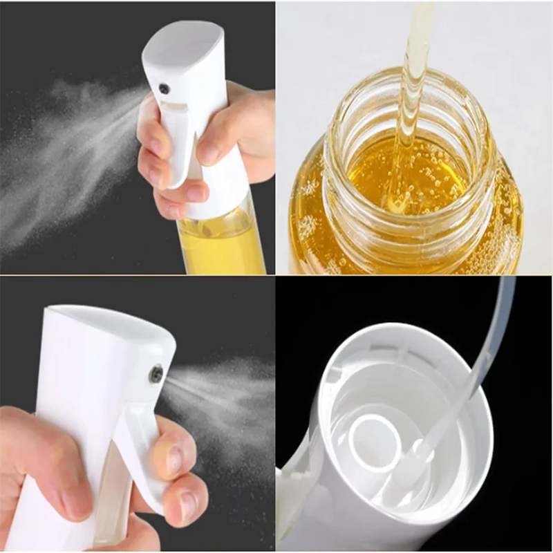 Borrifador de Óleo Reutilizável – Spray para Azeite, Vinagre e Molhos