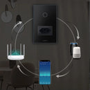 Interruptor Inteligente Wi-Fi Touch com Alexa e Tuya – Controle por Voz e Automação Residencial