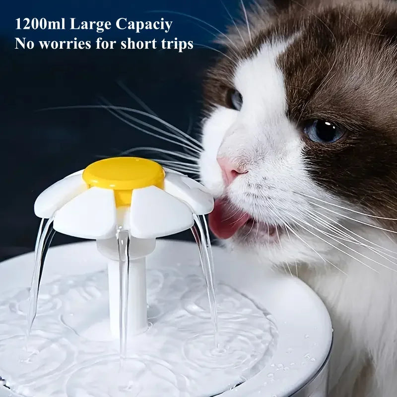Fonte de Água Automática para Gatos – Hidratação Limpa e Silenciosa