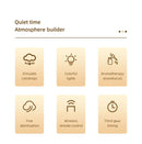 Umidificador Nuvem Chuva – Difusor de Óleos Essenciais, Luminária Noturna e Fonte Decorativa