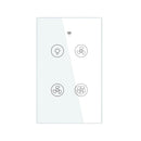 Moes WiFi + RF Smart Ceiling Fan & Light Switch – Controle por App, Voz e RF Remote