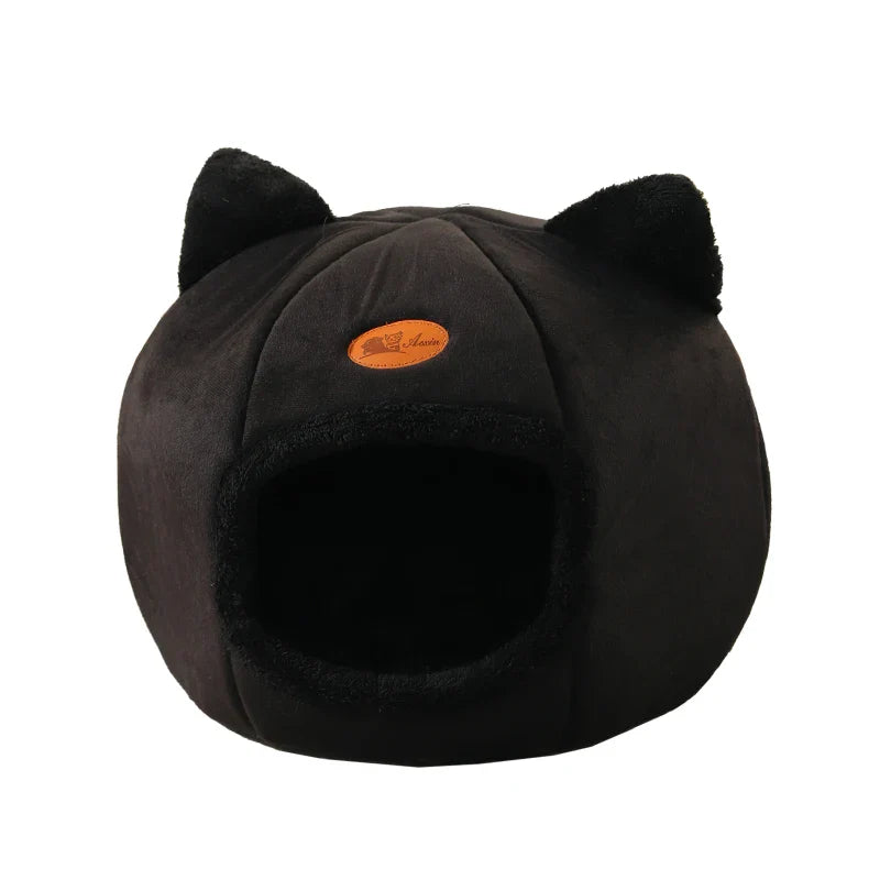 Cama Toca de Inverno para Gatos – Conforto e Aconchego para Seu Pet