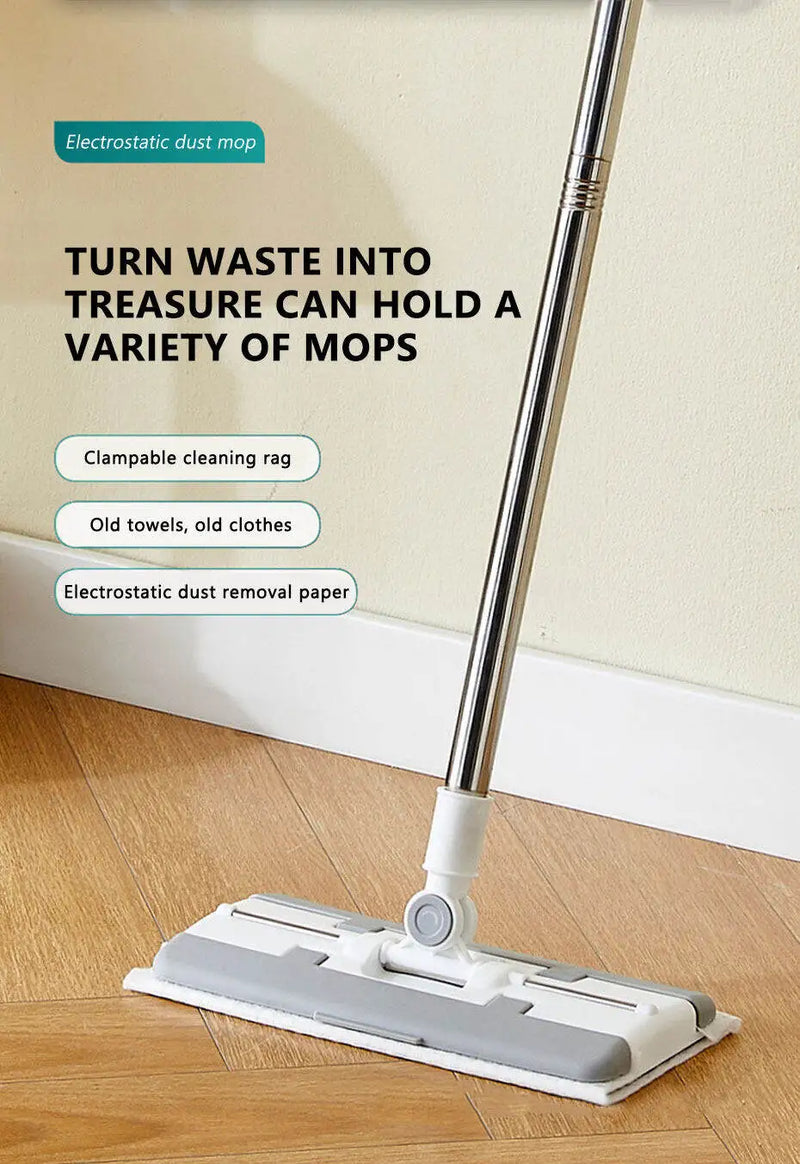 Mopa Eletrostática para Poeira – Clip-On Face Towel Mop