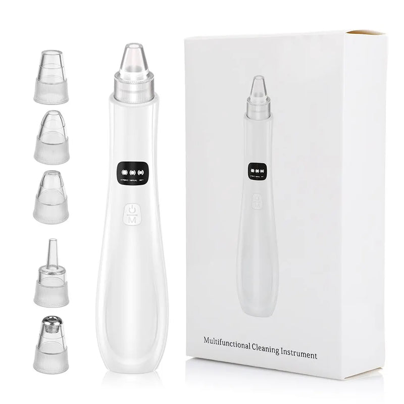 Removedor de Cravos Elétrico 3 Níveis – Limpeza Facial Profunda & Rejuvenescimento