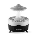 Aierwill UFO Umidificador de Ar Ultrassônico com Aromaterapia – Difusor de Óleos Essenciais com Controle Remoto