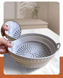 Cesto de Silicone Dobrável para Air Fryer – Reutilizável, Antiaderente e Resistente ao Calor