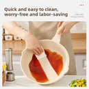 Conjunto de Panelas Antiaderente Maifan Stone – Frigideira, Panela de Leite e Panela de Sopa com Cabo de Madeira