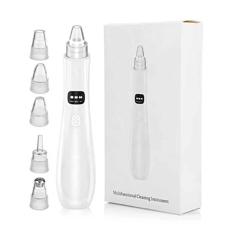 Removedor de Cravos Elétrico 3 Níveis – Limpeza Facial Profunda & Rejuvenescimento