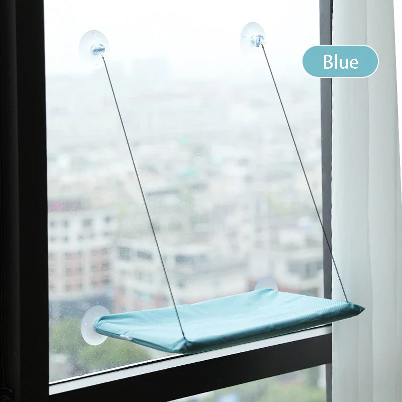 Rede Suspensa para Gatos – Conforto e Diversão com Vista para o Exterior