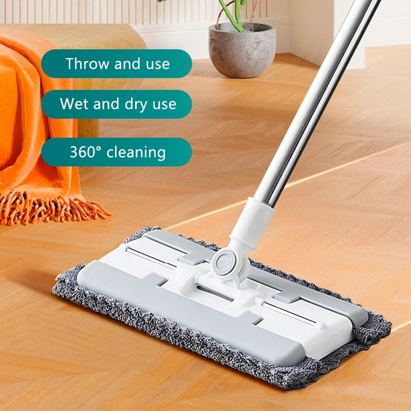 Mopa Eletrostática para Poeira – Clip-On Face Towel Mop