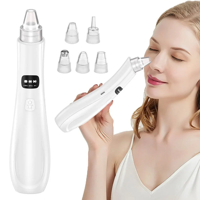 Removedor de Cravos Elétrico 3 Níveis – Limpeza Facial Profunda & Rejuvenescimento