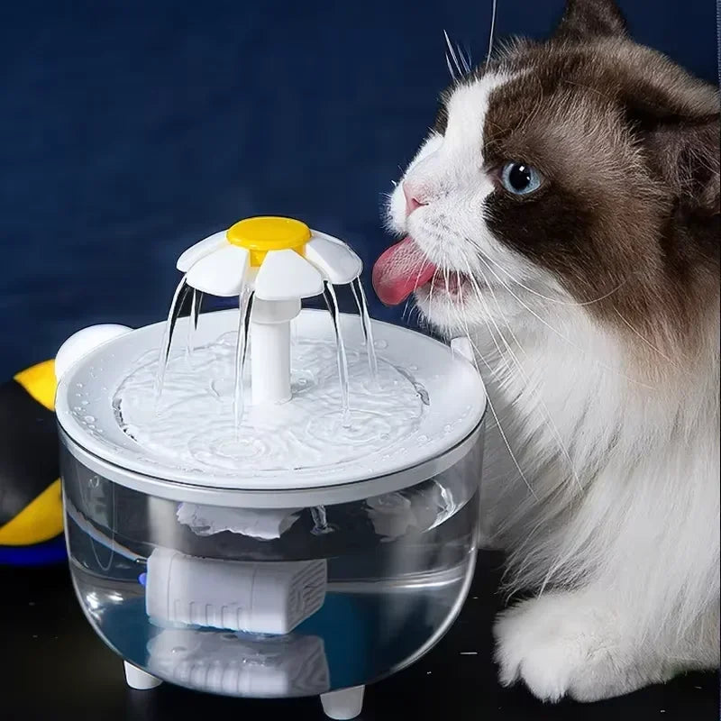 Fonte de Água Automática para Gatos – Hidratação Limpa e Silenciosa