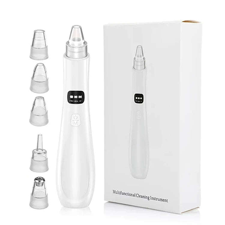 Removedor de Cravos Elétrico 3 Níveis – Limpeza Facial Profunda & Rejuvenescimento