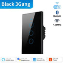 Interruptor Inteligente Wi-Fi + Bluetooth Tuya – Sem Neutro, Touch, Compatível com Alexa e Google Home