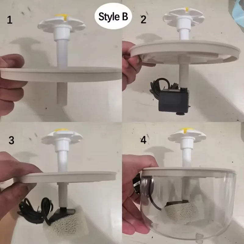 Fonte de Água Automática para Gatos – Hidratação Limpa e Silenciosa