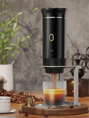 Máquina de Café Espresso Portátil 3 em 1 – 20 Bares de Pressão, Recarregável via USB, Para Cápsulas e Café Moído