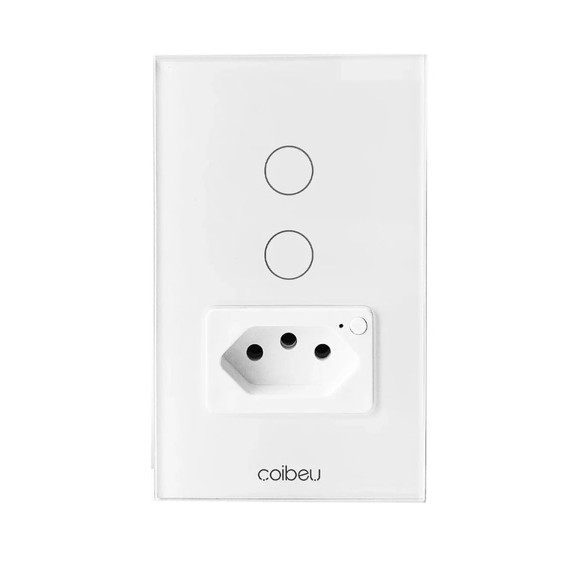 Interruptor Inteligente Wi-Fi Touch com Alexa e Tuya – Controle por Voz e Automação Residencial