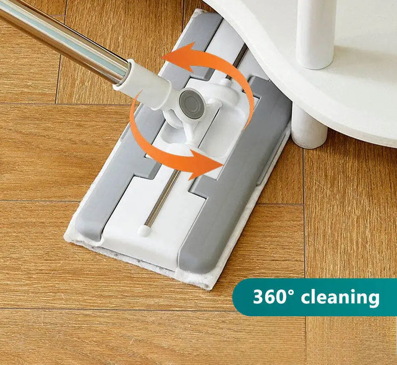 Mopa Eletrostática para Poeira – Clip-On Face Towel Mop