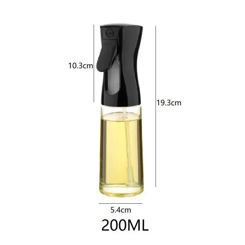 Borrifador de Óleo Reutilizável – Spray para Azeite, Vinagre e Molhos