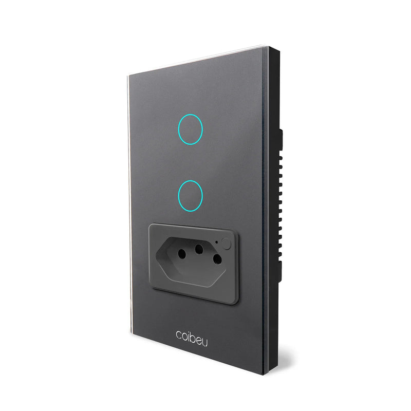 Interruptor Inteligente Wi-Fi Touch com Alexa e Tuya – Controle por Voz e Automação Residencial