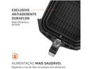 Air Fryer 4L Mondial Family – Sem Óleo, Timer, Cesto Quadrado Antiaderente – 110V