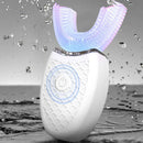 Escova de Dentes Elétrica U-Type 360° – Silicone, Sônica, USB Recarregável, À Prova d’Água