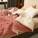 Aurora Serena - Edredom Cobertor Casal Grosso Aconchegante Textura de Lã + BRINDE